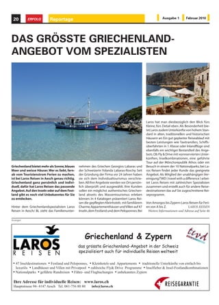 16         ERFOLG             Marketing                                                                              Ausgabe 1        Februar 2010




Selbständigkeit –
den Markt als ehrlichsten Chef wählen
                                                        Was sind in der heutigen Zeit                     Franchising als sichere Methode für den
                                                        Wachstums-Märkte?                                 Start in die Selbständigkeit
                                                        Wachstums-Märkte sind auch in rezessiver Zeit     Franchising als Methode und System ist im
                                                        vorhanden. Märkte die boomen haben heute          Verhältnis zur eigenen Geschäftskonzeption
                                                        etwas mit Energie, Wohlbefinden, Services und     eine sicherere Form um in der Selbständigkeit
                                                        Mehrwert zu tun. Alles Situationen, welche die    erfolgreich zu sein. Der Grund dafür liegt bei
                                                        Menschen speziell interessieren. Insbesondere     folgenden Faktoren:
                                                        wenn es darum geht, Kosten zu sparen, unab-
                                                        hängiger zu werden oder mehr Komfort und          • Das Geschäftsmodell ist erprobt (Wa-
Lorenz A. Aries                                         Mehrwert im Leben zu besitzen. Dazu kom-            re/Leistungen – Logistik – Marketing – Pro-
                                                        men Leistungen mit denen wir uns selber et-         zesse – Standort)
Wer sich heute Selbständig machen will,                 was zu Gute tun. Also die gesamten Themen         • Die Prozesse und Vorgehensweisen sind in
wählt einen Zeitpunkt der es in sich hat. Auf           rund um Wellness, Fitness, Wohlbefinden,            einem umfassenden Manual festgehalten
der einen Seite ist die wirtschaftliche Situati-        Glück, Spiel, Spass, Unterhaltung und Freizeit.     und reflektieren die Praxis aus dem Pilotbe-
on schwierig und auf der andern Seite bieten                                                                trieb und der andern bestehenden Betriebe
sich auch unheimlich viele neue Chancen. Mit            Wie soll man sich nun in solchen Märkten          • Lage und Struktur für das neue Geschäft
einem Geschäftskonzept/Modell das sich auf              selbständig machen?                                 sind als System definiert. Die Eckwerte sind
Wachstums-Märkte konzentriert kann heute                Die Selbständigkeit kann mit ausgereiften Ge-       bekannt und es wird nicht geübt.
der Sprung in die Selbständigkeit gewagt                schäftskonzepten einfacher gestartet werden,      • Das Marketing, die Marke, die Produkte (Leis-
werden.                                                 als wenn der Einzelne sich das Geschäftsmo-         tungen) sind getestet und an andern Orten
                                                        dell «zum Daumen heraus saugen muss». Ge-           schon erfolgreich eingesetzt worden
Wieso den Markt als NEUEN Chef wählen?                  schäftskonzepte, die eine umfassende Leis-        • Die Ausbildung und Weiterbildung des Per-
Wer heute in der Situation ist, dass er/sie nicht       tungspalette umfassen, Produkte oder Dienst-        sonals wird nicht dem Zufall überlassen, son-
mehr sicher ist ob der Job noch bis zum Jahres-         leistungen die bereits am Markt erfolgreich         dern dank mehreren Partnern kostengüns-
ende zur Verfügung steht oder bereits schon             verkauft worden sind, garantieren einen Start       tig realisiert.
mit der Entlassung konfrontiert ist, fragt sich         in die Selbständigkeit mit höherer Sicherheit.    • Informatik-Prozesse, Homepage, Werbemit-
bestimmt:                                                                                                   tel, Grafik, Logo, Aussagen, PR- und Kommu-
«Selbständig werden oder wieder eine Anstel-            Wenn der Einzelne eine Idee hat, was er auch        nikation sind gelöste Positionen, die nicht
lung suchen?». Eine neue Anstellung suchen              noch machen könnte, dazu einen eigenen              neu erfunden werden müssen.
und finden ist ab einem gewissen Alter äus-             Businessplan erstellen muss, ist die Sicherheit
serst kritisch. Wer heute in einer Führungspo-          des Erfolges an einem kleinen Ort. Viele neu      Wenn man das alles betrachtet, könnte man
sition den Job verliert, muss sich fragen, ob           gegründete Unternehmen überleben gemäss           sagen, der Franchisenehmer kann sich in ein
dies auch nach dem Finden einer neuen Stelle            Statistik die ersten 2 Jahre nicht. Im Franchi-   gemachtes Nest legen. Leider ist dem nicht so.
innerhalb der nächsten 5-7 Jahre nicht wieder           sing hingegen ist die Überlebensrate in den       Die Startvorbereitungen für die Selbständig-
geschehen könnte. Schon oft konnte das fest-            ersten 2 Jahren jedoch über 80% je nach Sys-      keit sind dank Franchising sicher um ein Viel-
gestellt werden.                                        tem und Engagement des Unternehmers.              faches einfacher. Man kann es auch mit dem
                                                                                                          Springreiten vergleichen. Der Stallmeister hat
                                                                                                          das Pferd getränkt, gesattelt und gepflegt.
Anzeigen
                                                                                                          Dem Reiter sind in der Zwischenzeit auch die
                                                                                                          Stiefel, Spezialhosen und Jacket angezogen,
                                                                                                          Hütchen aufgesetzt, die Reitpeitsche in die
                                                                                                          Hand gedrückt und der Schemel zum Aufstei-
                                                                                                          gen bereit gestellt worden. Von Externen wur-
                                                                                                          de alles gemacht, dass ein erfolgreicher Ritt
                                                                                                          zustande kommen kann. Die Anforderung ist
                   Ihr Schritt in die Selbständigkeit:                                                    es nun, dass der Reiter selber reiten und sein
                    mit einem gesicherten Business Plan                                                   Pferd zum Erfolg führen muss. Das kann ihm
                    mit einem erprobten Geschäftsmodell
                                                                                                          niemand von außen abnehmen.
                    in Wachstumsmärkten nachhaltiger Lösungen
                    mit vergleichsweise geringem Kapitalbedarf
                                                                                                          Genau so ist es im Franchising. Die Bearbei-
                   Für mehr Informationen:                                                                tung, Gewinnung und Betreuung von Kunden
                           www.optimas franchise.com                                                      ist die zentrale Aufgabe des neuen Unterneh-
                                                                                                          mers. Wenn er es nicht schafft seinen poten-
                   Vereinbaren Sie einen individuellen Geschäftsplanungstermin                            ziellen Kunden, die passenden Produkte und
                   unter 044 / 835 78 78 oder per online Formular.
                                                                                                          Leistungen anzubieten, die Bedürfnisse zu er-
                   Ideal auch für Führungskräfte 50+ mit Eigenkapital
                                                                                                          kennen, dann wird er nicht erfolgreich sein.
 