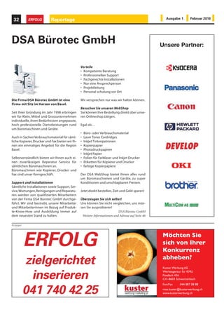 ERFOLG             Reportage                                                                   Ausgabe 1        Februar 2010             23



30 Jahre persönlicher Service,
globale Lösungen
                                                Die Firma Associated Foreign Exchange, kurz     mand anderem sprechen, ist der AFEX-Kun-
                                                AFEX genannt, kann auf eine 30-jährige Erfah-   denbetreuer eigens für seine Kunden zustän-
                                                rung zurückblicken und zählt mittlerweile zu    dig und bietet somit laufenden persönlichen
                                                den weltweit führenden Devisenspezialisten.     Support.
                                                Die Firma bietet seinen KMU Kunden konkur-
                                                renzfähige Wechselkurse, eine fundierte         Von der Reduzierung der Kosten und des Auf-
                                                Marktexpertise und einen unvergleichlichen      wands in Verbindung mit der Übermittlung
                                                persönlichen Service. Das Angebot des Unter-    multipler internationaler Zahlungen bis hin
                                                nehmens umfasst diverse Dienstleistungen für    zum Schutz des Unternehmensgewinns vor
                                                den internationalen Zahlungs- und Devisen-      dem Wechselkursrisiko – der Kundenbetreuer
                                                verkehr, darunter Fremdwährungsschecks,         entwickelt zusammen mit dem Kunden eine
                                                elektronische Überweisungen, Risikoma-          Strategie, die ideal auf die besonderen Bedürf-
                                                nagement-Tools und Beratung, die jeweils        nisse des Unternehmens abgestimmt ist.
                                                von einem persönlichen Kundenbetreuer
                                                erbracht wird. Von der Risikoberatung bis       AFEX zeichnet sich durch einen erstklassigen
                                                zur Transaktionsabwicklung deckt AFEX           Service aus. Das Team aus talentierten, dyna-
                                                sämtliche Aspekte des internationalen Zah-      mischen und sachverständigen Experten stellt
                                                lungsverkehrs ab.                               die mühelose Abwicklung der Zahlungen si-
                                                                                                cher und steht mit wertvollen strategischen
                                                Servicequalität ist uns wichtig                 Empfehlungen zur Seite, wenn sich die Zah-
                                                AFEX bedient einen vielfältigen Kunden-         lungsanforderungen des Kunden ändern.
                                                stamm und ist sich bewusst, dass jeder Kunde    AFEX kümmert sich um die internationalen
                                                seine eigenen Ziele und Erwartungen hat,        Zahlungen, damit der Kunde sich auf sein Ge-
Zu Ihren Diensten                               wenn es um den internationalen Zahlungsver-     schäft konzentrieren kann.
                                                kehr geht.                                                               Christian Spaltenstein
Zahlen Sie auch zu viel bei Ihrem Devisenein-                                                     Weitere Informationen und Adresse auf Seite 46
kauf? Ist der internationale Zahlungsverkehr    Unabhängig von der Komplexität der Devisen-
auch nur ein Must-Do für Ihre Hausbank? Das     bedürfnisse können Kunden auf die Unterstüt-
Einkaufen von Devisen ist oftmals mit hohen     zung eines Kundenbetreuers zählen. Er stellt
Margen verbunden. Das Verarbeiten von in-       sicher, dass die Zahlungen mit AFEX bequem
ternationalen Zahlungen entpuppt sich           und effizient abgewickelt werden. Der Kun-
meistens als aufwändig, und man bekommt         denbetreuer steht den Kunden tatkräftig zur      Associated Foreign Exchange (Schweiz) AG
vielfach einen unpersönlichen Service.          Seite, um den Zahlungsprozess von Anfang bis                 Seefeldstrasse 69
                                                                                                                8008 Zürich
                                                Ende zu optimieren.
                                                                                                          Tel: +41 (0)848 233 924
Good news! Im internationalen Zahlungsver-                                                                Fax: +41 (0)848 233 939
kehr gibt es einen Spezialisten, welcher Sie    Anders als bei vielen Unternehmen, wo Kun-                     www.afex.com
tatkräftig unterstützt.                         den unter Umständen bei jedem Anruf mit je-

Anzeigen
 