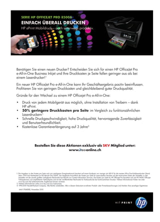 Bestellen Sie diese Aktionen exklusiv als SKV Mitglied unter:
                     www.itec-online.ch
 