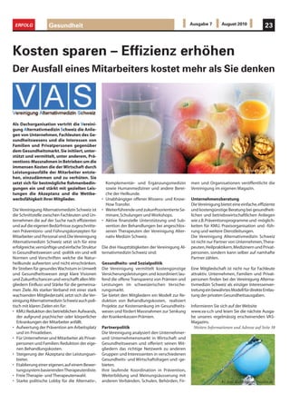 16        ERFOLG          Reportage                                                                           Ausgabe 7        August 2010




Wie kann ein Unternehmen die Leistung

                              Visionäre          hungskraft? Möchten Sie wissen, wie hoch          von 75%, gehen Ihnen täglich, in Form nicht
                              Leadership –       Ihre Attraktivität für Ihre Mitarbeitenden ist?   geleisteter Arbeit, CHF 2‘500.– verloren!!! Was
                              die Heraus-        Der Mitarbeitenden-Rad–Kurztest gibt Ihnen        sind die Ursachen dieser Verluste? Wie kön-
                              forderung der      Antwort!                                          nen diese reduziert oder gar verhindert wer-
                              Unterneh-                                                            den? Mit dem Energie-Schöpfungs-Potential
                              mensführung        Mitarbeitenden-Rad:                               Test (ESP) können Sie auf eine einfache, wirk-
                                                 Krankheiten, Unfälle, Zuverlässigkeit, Sauber-    same Weise die Schwachstellen erkennen
                               Braucht     ein   keit, Weiterbildung, Kommunikation, Mitden-       und die notwendigen Massnahmen ableiten.
                               KMU-Betrieb       ken/Effizienz, Fluktuation. Diese acht Elemente
                               eine Vision? Ja   zeigen auf eine einfach Art das Verhältnis von    Der ESP-Test beinhaltet 60 Fragen zu den
                               – ohne Vision     Mitarbeitenden zum Unternehmen auf.               drei Hauptelementen:
                               gibt es keine     Schätzen Sie Ihre Situation selbst ein, indem     I Nicht voll genutzte Energien, z B. Förde-
                               Zukunft! Er-      sie jedem Bereich eine Punktzahl von 1 bis            rung durch Lob und Anerkennung, usw.
Paul Albert Jenny              folgreiche Fir-   10 zuordnen (10 ist sehr gut). Markieren Sie      II Vergeudete Energien, z B. durch Streitig-
                               men haben ei-     diese Werte im Rad. Verbinden Sie diese mit           keiten, «Grabenkämpfe», innerliche Kün-
nen starken Leader mit einer klaren Vision.      einer Linie, sodass ein Bild Ihres Rades ent-         digung, usw.
Seine Ziele sind vollumfänglich auf die Um-      steht. Die niedrigen Punktzahlen verursa-         III Mobilisierbares Energie-Potential, z B.
setzung dieser ausgerichtet. Leader sind         chen die «Unwucht» in Ihrer Firma! Können             durch optimale Einsetzung, Förderung der
Menschen mit besonderer Anziehungskraft          Sie mit diesem Rad Ihre Vision verwirkli-             Talente, Stärkung der Persönlichkeit Ihrer
und ziehen dadurch Kunden und Mitarbei-          chen? Je mehr «Knicke» Ihr Rad hat, desto             Mitarbeitenden, usw.
tende an! Sie werden sich nicht über man-        schwieriger oder entsprechend langsamer
gelnde Aufträge oder schlechte Mitarbeiten-      wird es. Wie rund läuft es in Ihrer Firma? Die
de beklagen. Ein Unternehmen ohne Vision         Mitarbeitenden sind die Umsetzer Ihrer Visi-
und Ziel ist wie ein Schiff ohne Kapitän und     on und Ziele. Je besser es ihnen geht, umso
Ruder. Die Zukunft gehört den Menschen mit       besser geht es Ihrem Unternehmen. Durch
Visionen und bedeutet «Visionäre Leader-         das Erkennen der eigenen Schwächen und
ship». Leader führen mit einer brennenden        Stärken und die daraus erfolgten notwendi-
Vision im Herzen, die er in die Herzen seiner    gen und umgesetzten Massnahmen, können
Mitarbeitenden und Kunden überträgt.             Sie Ihr Mitarbeitenden-Rad «auswuchten».
Mitarbeitende wollen positiv motiviert ge-
führt und nicht gemanagt werden!                 Ein weiterer sehr wichtiger «Spiegel» Ihrer At-
                                                 traktivität ist die Effizienz Ihrer Lohnzahlun-   Am Workshop vom 21. September im Hotel
Welche Vision und welches Ziel hat Ihr Un-       gen. Dabei geht es nicht um die ausgezahlten      Aarau West, Oberentfelden, zeigen wir Ihnen
ternehmen? Kennen Ihre Mitarbeitenden            Gehälter, sondern wie viel kommt in Form          mit Hilfe des Mitarbeitenden-Rades und dem
diese? Warum soll ich bei Ihnen arbeiten?        von Leistungen Ihrer Mitarbeitenden zurück?       Energie-Schöpfungs-Potential-Test ESP die
Des Lohnes oder Ihrer persönlichen Attrakti-     Sind es 75% oder 80%? Bei einer Jahreslohn-       Ursachen und vor allem die möglichen Lö-
vität und Vision wegen? Wo liegt Ihre Anzie-     summe von 2 Mio. CHF und einer Effizienz          sungsansätze auf.

Anzeigen
 