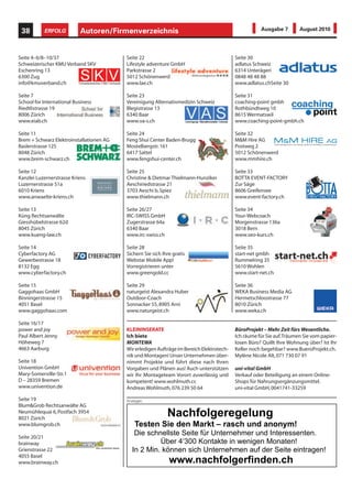 ERFOLG             Coaching                                                                      Ausgabe 7        August 2010               31



Projekt-Coaching

                                                  genommen oder bei kürzeren Projekten ein        • Unterstützung von Testing, QS, Ausbil-
                                                  Mehreinsatz verlangt. Diese Massnahmen            dung, in Betriebnahmen, Betriebsicherung
                                                  dienen zur Aufrechterhaltung des täglichen      • Übernahme oder Transfer von Aufgaben bei
                                                  Betriebes, wobei dann wiederum andere Mit-        Kapazitätsengpässen, Stellvertretungen
                                                  arbeiterInnen tangiert werden.
                                                                                                  Beim Beizug eines Projekt-Coaches muss ne-
                                                  Bei fehlenden Kapazitäten, bei engem Zeit-      ben den üblichen Nachweisen und Fähigkei-
                                                  fenster oder bei fehlendem Know-how bietet      ten vor allem auch die Homogenität, die
                                                  sich der Beizug von externen Spezialisten an    Identifikation mit dem Vorhaben und dem
                                                  (PL, PM, Ausbildner, Test-Manager, Fachspe-     Betrieb beachtet werden. Bei Übereinstim-
                                                  zialisten). Somit können Projekte ohne weite-   mung sollte für den Einsatz des Projekt-
                                                  re Aus-/Weiterbildung oder übermässiger         Coaches ein Dienstleistungsvertrag mit allen
                                                  zeitlicher Bindung eigener Kapazitäten pro-     relevanten Punkten erstellt werden.
                                                  fessionell und termingerecht abgewickelt
                                                  werden.                                         Wir haben Zeit, das Know-how und
                                                                                                  machens!
                                                  Als weitere Variante besteht die Möglichkeit,   Projekt-Coaching, Projektleitungen,
                                                  einen Projekt-Coach beizuziehen. Dies er-       QS-/Testmanaging, Stellvertretungen
Fritz Ketterer                                    laubt, dass die eigenen Ressourcen z.B. als     www.coaching-point-gmbh.ch
                                                  Projektleiter fungieren und vom Coach nach      Tel. 044/942 58 69, mail@coaching-point.ch
Neue Vorhaben oder Optimierung von Be-            Bedarf proaktiv unterstützt werden. Dieser
stehendem werden sinnvollerweise über             Support wird von erfahrenen wie auch von        Wir haben Zeit, das Know-how, die Kompe-
Projekte mit definierten Rahmenbedin-             noch unerfahrenen Projektleitern, welche        tenz und machens!
gungen abgewickelt. Ein Projektauftrag            die Projekte als Karrieresprungbrett nutzen,    Projekt-Coaching, Projektleitungen, Testmana-
zwingt zu einem strukturierten Vorgehen           sehr geschätzt. Der Projekt-Coach ist für den   ging, Stellvertretungen
und gewährt, dass Projekte wie vorgege-           Auftraggeber eine zusätzliche Sicherstel-          Fritz Ketterer ist Eidg. Dipl. Organisator und
ben zielorientiert abgewickelt werden.            lung, kann unabhängig Situationen beurtei-              Projekt-Coach bei coaching-point gmbh
                                                  len und bei Bedarf im Auftrag auch korrigie-                                   Tel. 044/942 58 69
Auf dieser Basis ist auch die Projektsteuerung    rend einwirken. Da das Projekt-Coaching                                     Mobile 079/402 30 04
mit Berichtswesen möglich und über die in         ganz auf die Abwicklung des Projektes aus-                               mail@coaching-point.ch
der Planung definierten Meilensteine lässt        gerichtet ist, kann auf vertieftes fachliches    Weitere Informationen und Adresse auf Seite 38
sich der Fortschritt überwachen. Das Projekt-     Know-how verzichtet werden. Routinierte
management (PM) muss dem Vorhaben und             Coaches erwerben das für die Rolle notwen-
vor allem auch der Machbarkeit entsprechend       dige Wissen während dem Projekt-Setup.
aufgesetzt werden. Bei den Projekt-Ressour-
cen müssen neben dem fachlichen Know-how          Projekt-Coaching-Aktivitäten mit
auch die dem Projekterfolg dienenden Aspek-       effektivem Nutzenpotential sind z.B.:
te mitberücksichtigt werden. Dies sind unter      • Projektleiter, Teilprojektleiter Support
anderem: Teamfähigkeit, Motivation, Belast-       • Tracking der Tätigkeiten
barkeit, Interesse, Identifikation, Kommunika-    • Know-how Transfer (Projektsteuerung,
tion, Verfügbarkeit. Beim Projektleiter (PL)        Projektmanagement, Teambildung, Work-
müssen zudem auch noch Prozess-, Fachwis-           shop, Moderation, Audit)
sen, Erfahrung in der Projektleitung und im       • Unterstützung in kritischen Situationen,
Projektmanagement vorhanden sein. Dies sind         bei Lösungsfindungen, bei Prozessopti-
alles zwingend zu berücksichtigende Punkte,         mierungen (BPR), bei personellen Proble-
die beim Projekt-Setup je nach Vorhaben noch        men, bei der Konzeptionierung, bei Präsen-
zu ergänzen und detailliert zu definieren sind.     tationen, bei der Projektabwicklung
Damit das betriebliche und das fachliche          • Audit’s zur Sicherung der zielgerichteten
Know-how in die Projekte einfliesst, müssen         Projektabwicklung unter Beachtung von
geeignete Mitarbeitende aus dem Betrieb             Qualität und Kostentransparenz
miteinbezogen werden. Diese Ressourcen            • Optimierung gängiger Handhabungen
werden meistens aus den sonst schon belas-          (Meeting, Berichtswesen, Dokumentierung,
                                                                                                                   Ihre Zukunft – Wir sind bereit!
teten Key-MitarbeiterInnen oder aus Mitar-          Tool-Einsatz, Kommunikation, Information)
                                                                                                                           www.coaching-point.ch
beiterförderungsprogrammen rekrutiert. Je         • Motivierung und Betreuung von Projekt-
nach Kapazitätsbedarf werden den Projekt-           team, Arbeitsgruppen, Projektmitarbeiten-
mitarbeitern alle oder einzelne Aufgaben ab-        de, Junioren
 