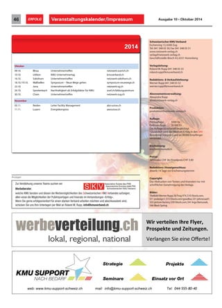 ERFOLG Mobilität Ausgabe 10 • Oktober 2014 45 neue SKV Dienstleistung 
Vorteilhafte Rabatte beim neuen SKV Partner 
Volvo Car Switzerland AG 
Der SKV und Volvo haben dieses Jahr eine 
Partnerschaft vereinbart, die jedem SKV 
Mitglied ermöglicht, Volvo-Modelle zu vor-teilhaften 
Konditionen und Rabatten zu 
erwerben. Volvo Car Switzerland AG prä-sentiert 
heute ein erstes Modell. 
Nachhaltigkeit wird bei Volvo grossgeschrieben. 
Und das nicht erst seit gestern. Denn als erste 
Automarke überhaupt hat Volvo bereits 1972 
an der globalen Umweltkonferenz in Stock-holm 
eine kritische Diskussion über das Auto 
in der Gesellschaft initiiert. Zwar sind Volvo 
Fahrzeuge über die Jahre nicht nur immer 
sicherer, sondern auch immer sauberer ge-worden. 
Doch unsere Sorge darum, Mobilität 
mit Mensch und Umwelt in Einklang zu brin-gen, 
ist heute aktueller denn je. Auf dem Weg 
in eine nachhaltige und emissionsfreie Zu-kunft 
setzt Volvo auf die Elektrifizierung ihrer 
Modelle. 
Downsizing ohne Kompromisse 
Volvo konzentriert sich auf Drive-E Antriebe 
mit vier Zylindern. Sie offerieren die richtige 
Mischung aus Leistung, Fahrspass und Kraft-stoffeffizienz. 
Die kultivierte Drive-E Technik 
vereint hohe Leistung, verbesserte Kraftstof-feffizienz 
bei niedrigen Emissionen und einen 
begeisternden Motorensound. Die neuen Vier-zylinder 
bieten mehr Leistung als die heuti-gen 
Sechszylinder und sind sparsamer als 
die aktuelle Vierzylinder-Generation. Im Ver-gleich 
zu heutigen Sechszylinder-Triebwerken 
sind die neuen Drive-E Aggregate bei glei-cher 
Motorleistung wesentlich leichter und 
deutlich kompakter. Daraus resultiert eine 
Kraftstoffersparnis von zehn bis 30 Prozent je 
nach Vergleichsmotor. 
Elektrifizierung nach Baukastenprinzip 
Um die Wünsche aller Kunden erfüllen zu 
können, kann die Leistung einiger Motoren 
durch Elektrifizierung und andere Techniken 
nochmals gesteigert werden. Die Drive-E 
Aggregate sind von vornherein auf eine künfti-ge 
Elektrifizierung ausgelegt. Schlüsselkompo-nenten 
wie ein integrierter Startergenerator 
können einfach eingebunden werden. Die 
kompakte Grösse der Vierzylinder bietet aus-serdem 
grosse Flexibilität für einen Elektro-motor, 
der sich vorn und hinten im Fahrzeug 
einbauen lässt. Batterie-Packs verschiedener 
Grössen werden in der Mitte des Autos un-tergebracht. 
Volvo V60 D6 AWD Plug-in Hybrid – 
technologischer Vorreiter 
Der Volvo V60 D6 AWD Plug-in Hybrid ist ein 
Pionier in der Hybrid Generation. Die Fahrer 
können zwischen einem puren Elektrofahr-zeug, 
einem höchst effizienten Hybrid oder 
einem dynamischen, äusserst verbrauchs-armen 
Dieselmotor wählen. Und das per 
Knopfdruck. Im reinen Elektroantrieb besitzt 
der V60 D6 AWD Plug-in Hybrid eine Reich-weite 
von bis zu 50 Kilometern – eine Distanz 
die über 80 Prozent der europäischen Auto-fahrern 
genügt, um ihre Alltagsstrecken zu-rückzulegen. 
Per Ende 2012 wurden die ersten Volvo V60 
D6 AWD Plug-in Hybrid Fahrzeuge in einer li-mited 
Edition an Kunden ausgeliefert und 
war innert kürzester Zeit ausverkauft. Seit 
rund einem Jahr ist das neue Modell des Volvo 
V60 D6 AWD Plug-in Hybrid nun in Serien-produktion 
und überzeugt die Schweizer Be-völkerung 
durch Nachhaltigkeit, gepaart mit 
skandinavischem Design und den neusten 
Sicherheitstechnologien. Fast jeder zehnte ver-kaufte 
Volvo V60 ist heute ein Plug-in Hybrid 
Fahrzeug. 
Das Unternehmen 
Als nationaler Importeur beschäftigt die 
Volvo Car Switzerland AG rund 45 Mitar-beitende. 
Die Marke Volvo ist stark geprägt 
von ihrer skandinavischen Herkunft. So 
zählt Volvo nebst Sicherheit, Qualität und 
skandinavischem Design auch Innovation 
und Nachhaltigkeit zu seinen Marken- 
Kernwerten. 
Volvo Car Switzerland AG 
Schaffhauserstrasse 550, 8052 Zürich 
Tel. 044 874 21 21 
www.volvocars.com 
 