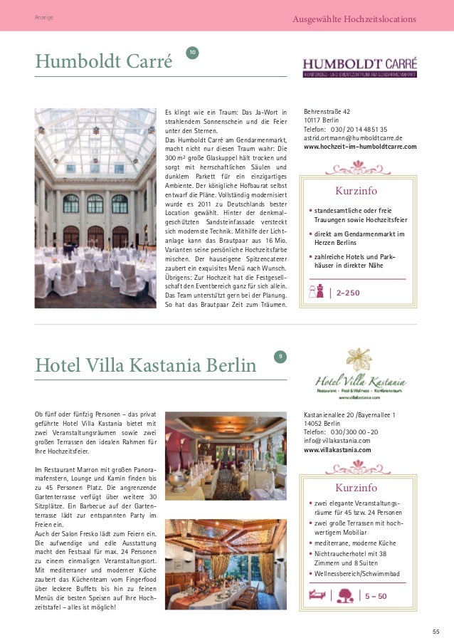 Ausgabe Magazin Heiraten In Berlin 2014