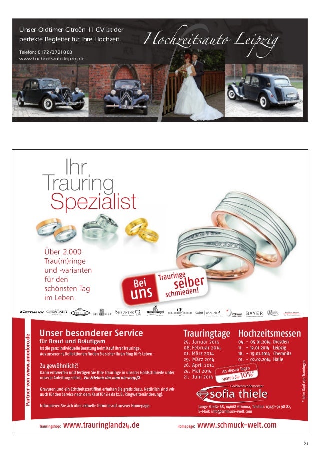 Magazin Heiraten In Leipzig 2014