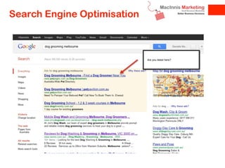 25

Search Engine Optimisation
      http://marketing.grader.com/
 