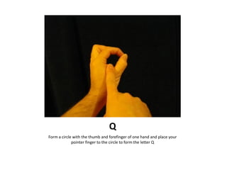 Auslan Alphabet Introductions