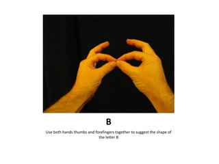 Auslan Alphabet Introductions