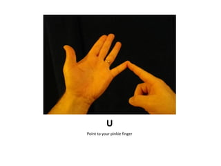 Auslan Alphabet Introductions