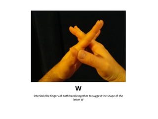 Auslan Alphabet Introductions