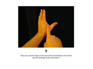 Auslan Alphabet Introductions