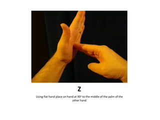 Auslan Alphabet Introductions