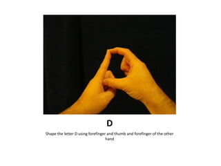 Auslan Alphabet Introductions