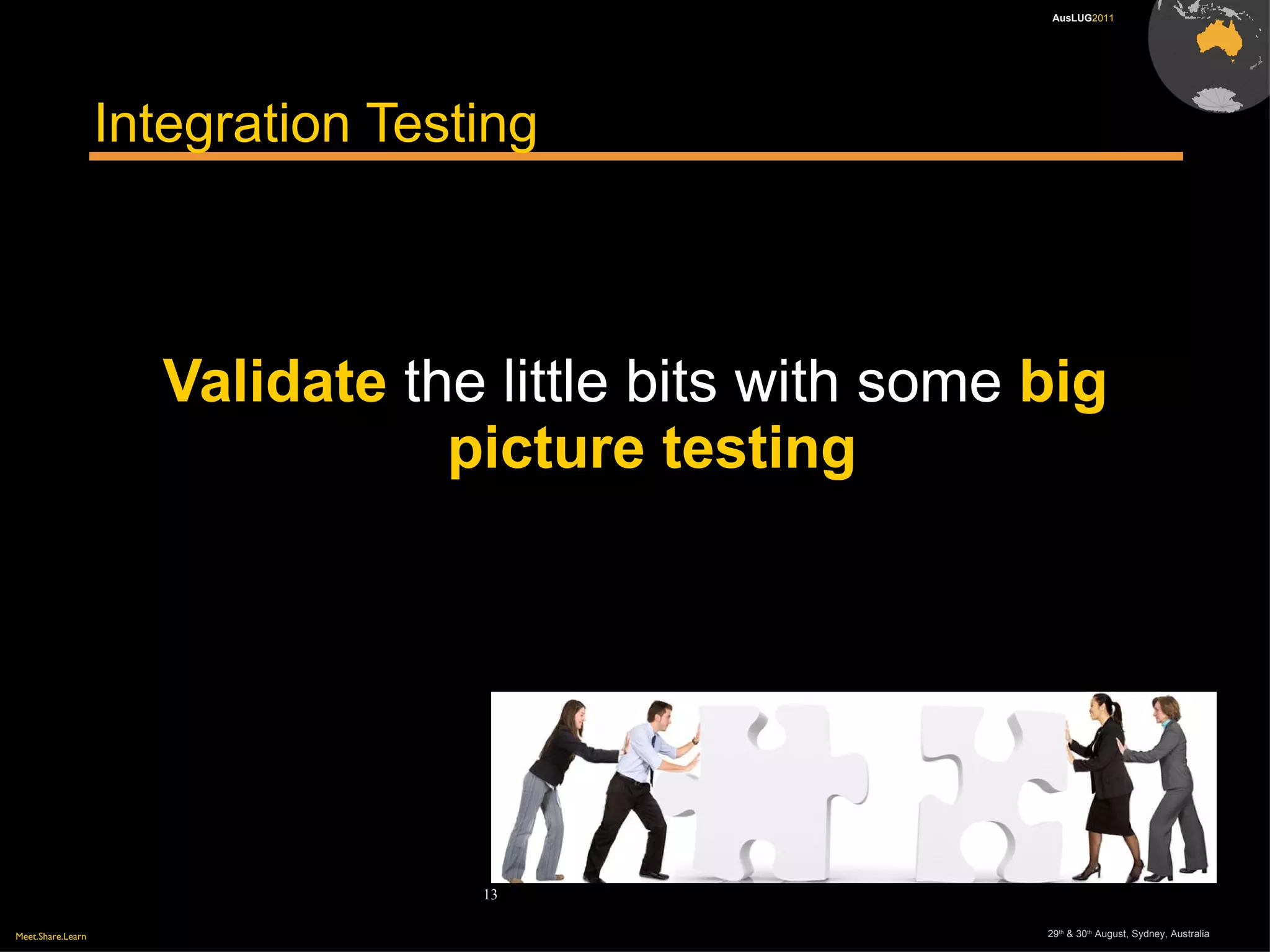 Test Planning Make testing more of a  science than an art 