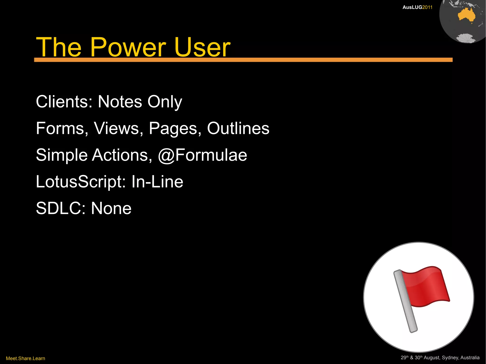 The Power User Clients: Notes Only 