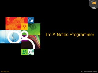 I'm A Notes Programmer 