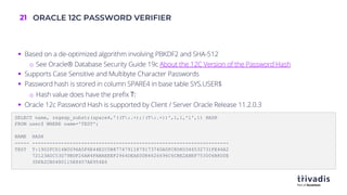 AUSOUG Oracle Password Security | PDF