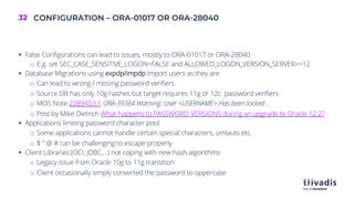 AUSOUG Oracle Password Security | PDF