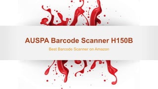 AUSPA Barcode Scanner H150B
Best Barcode Scanner on Amazon
 