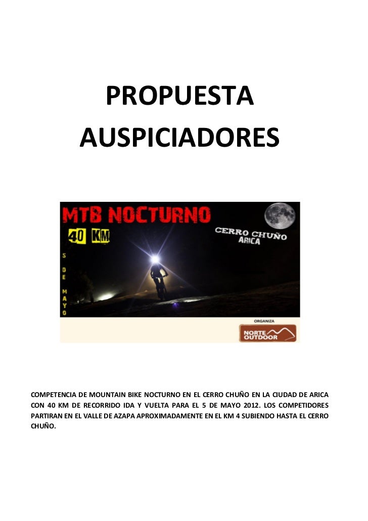 PROPUESTA AUSPICIADORES