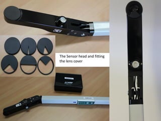 The Sensor head and fitting the lens cover  