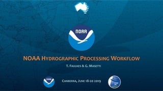 AusSeabed workshop - Pydro and Hydroffice - Day 1