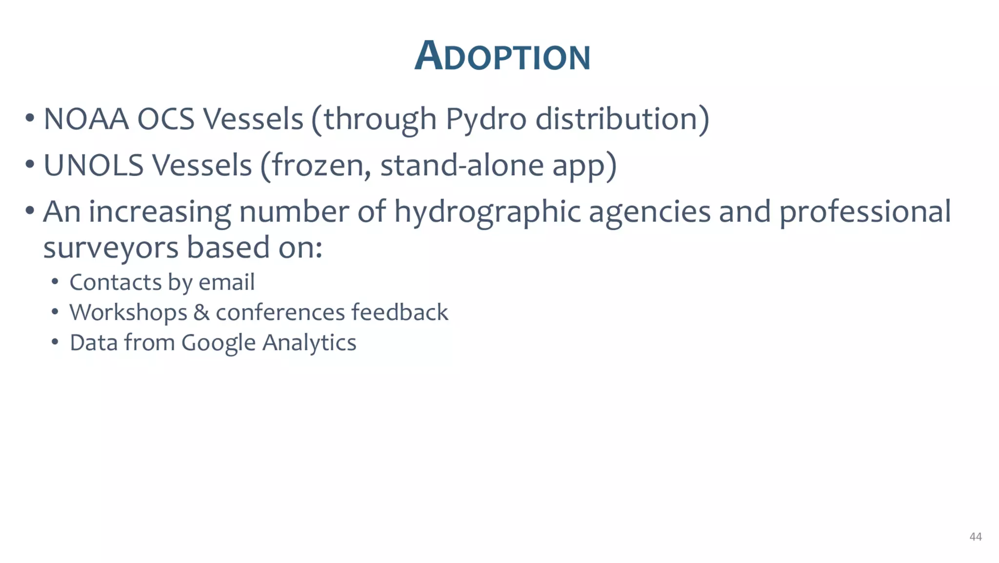 AusSeabed workshop - Pydro and Hydroffice - Days 2 and 3