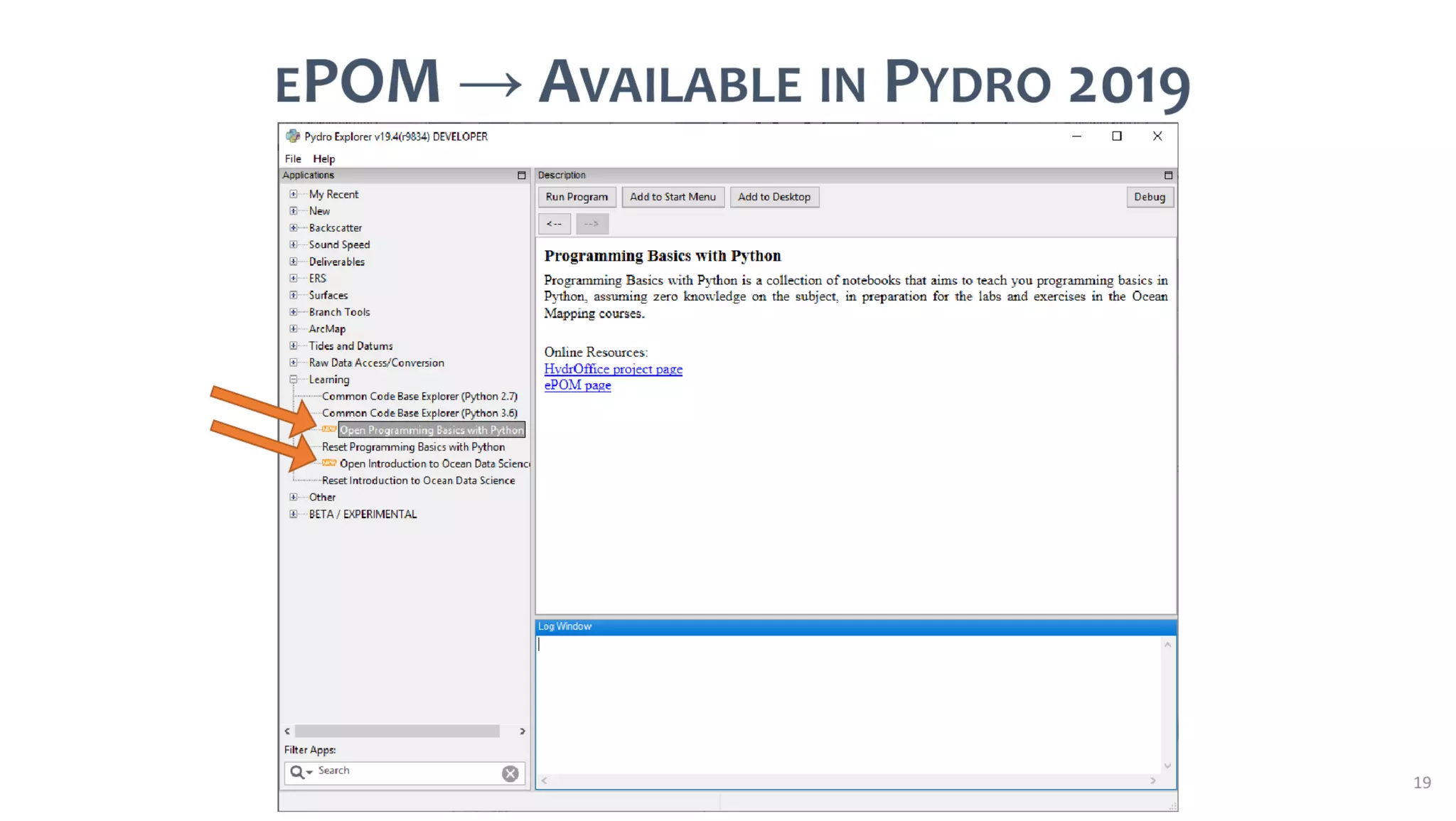 AusSeabed workshop - Pydro and Hydroffice - Days 2 and 3