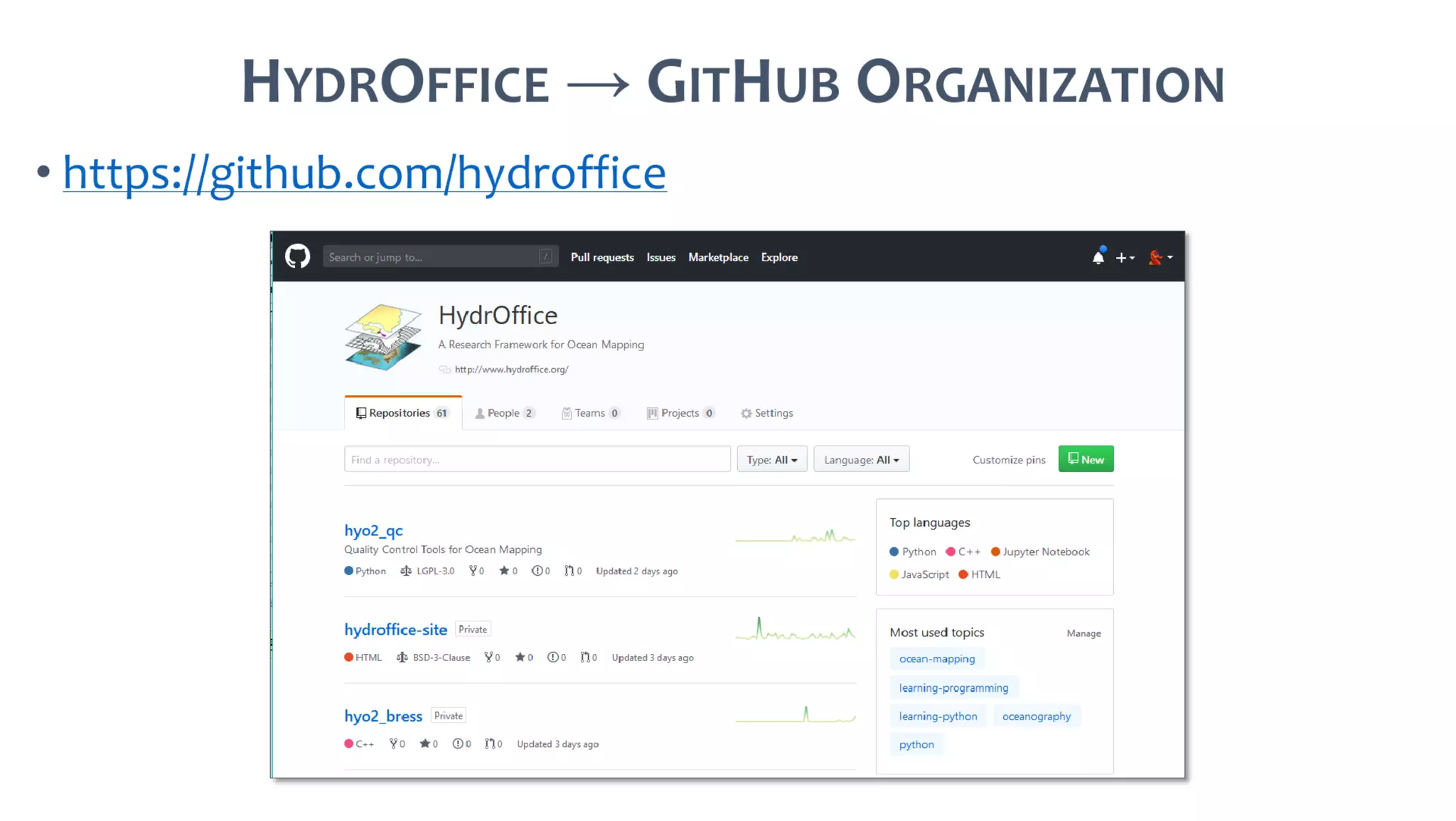 AusSeabed workshop - Pydro and Hydroffice - Days 2 and 3