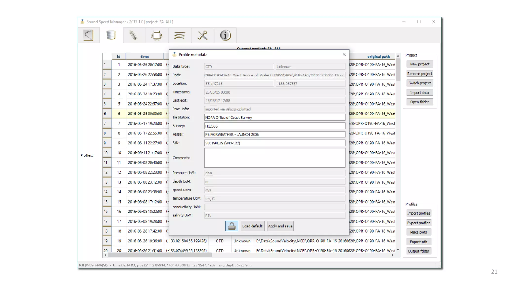 AusSeabed workshop - Pydro and Hydroffice - Days 2 and 3