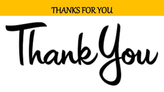 THANKS FOR YOU