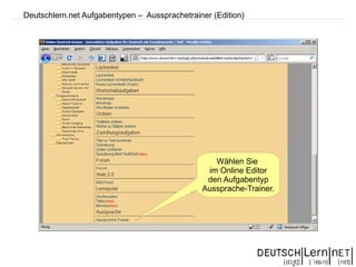 Phonetik Deutsch als Fremdsprache