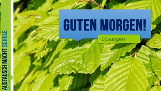 Lösungen

.Austausch-macht-Schule.org

31

 