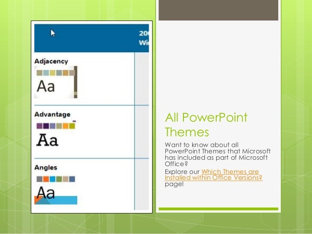 austin theme in powerpoint