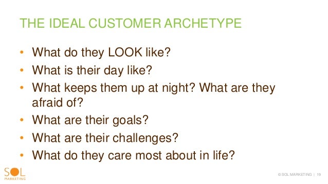 your ideal customer archetype customer archetype