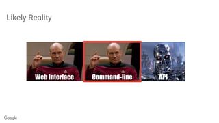Likely Reality
Web Interface Command-line APIAPI
 