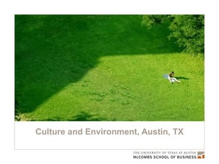 Culture and Environment, Austin, TX 