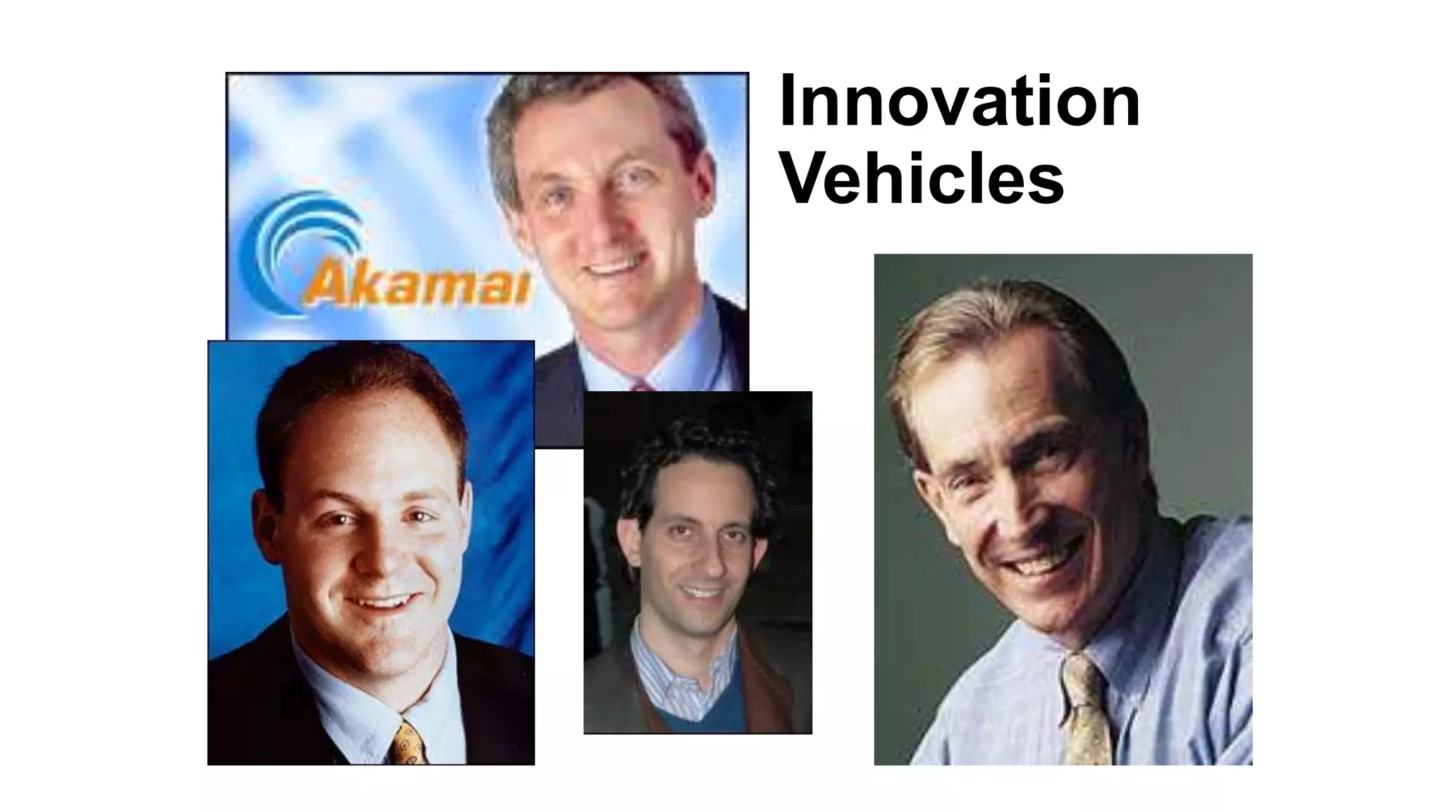 Innovation
Vehicles
 