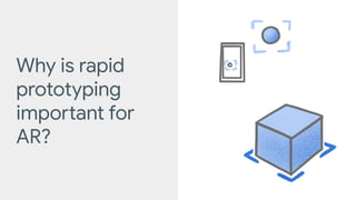 Why is rapid
prototyping
important for
AR?
 