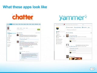 What these apps look like
 