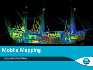 Mobile Mapping
AUTONOMOUS SYSTEMS PROGRAM
 