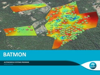 BATMON
AUTONOMOUS SYSTEMS PROGRAM
 