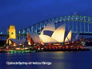 Opéra de Sydney et Harbour Bridge 