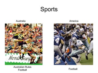 SportsAmericaAustraliaAustralian Rules FootballFootball