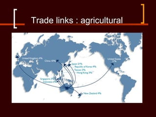 Trade links : agricultural
 