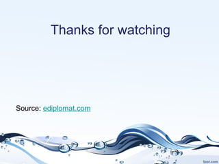 Thanks for watching

Source: ediplomat.com

 