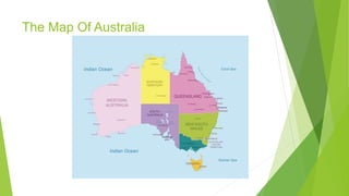 The Map Of Australia
 