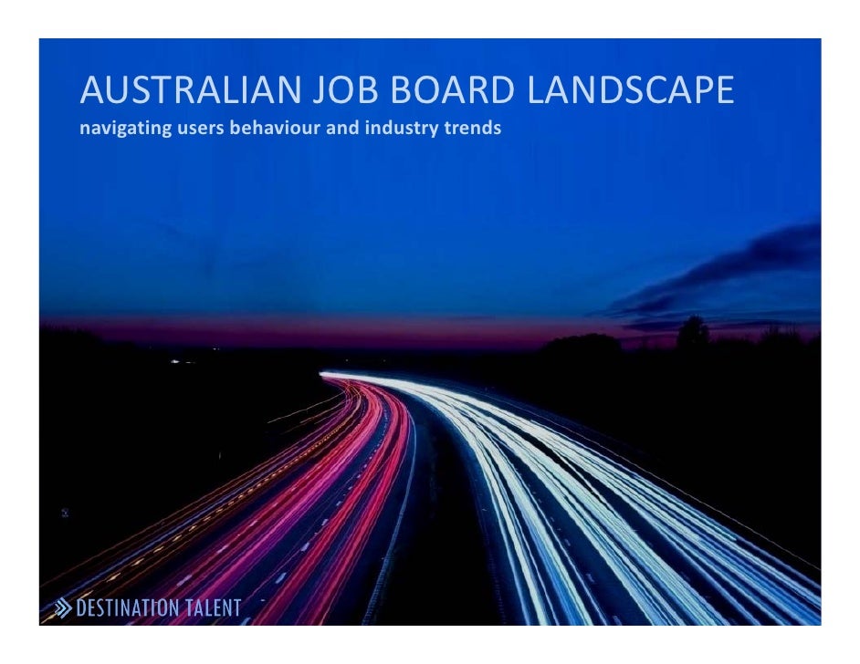 australia board jobs Board Landscape Job Australian