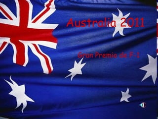 Australia 2011 Gran Premio de F-1 