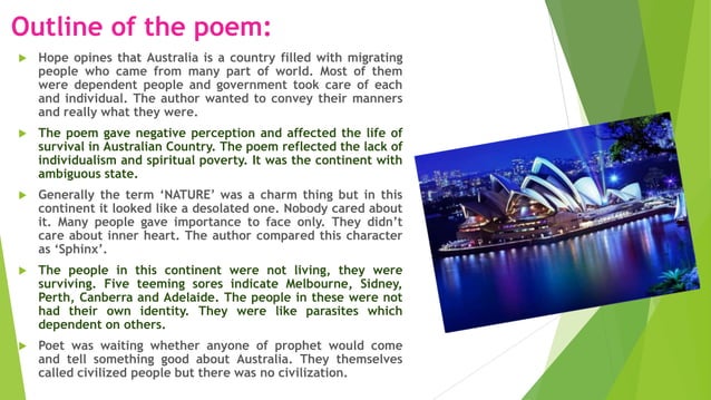Australia Poem by A.D.Hope | Australia and Oceania Travel | Travel ...