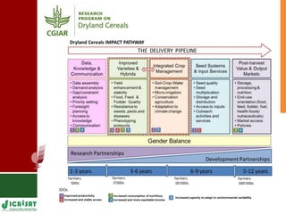 Supporting Agricultural R4D in the Semi-Arid Tropics 